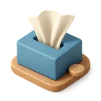 Tissue 3D icon