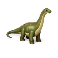 Yellow Titanosaur 3D icon