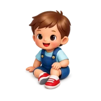 Toddler 3D icon