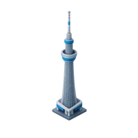 Tokyo Skytree 3D icon