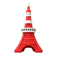 Tokyo Tower 3D icon