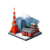 Tokyo 3D icon