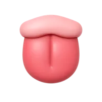 Tongue 3D icon