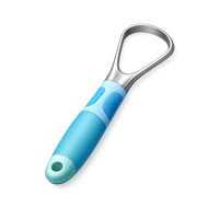 Tongue Scraper 3D icon