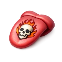 Tongue Tattoo 3D icon