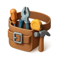 Tool Belt 3D icon