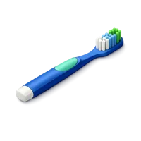 Blue Toothbrush 3D icon