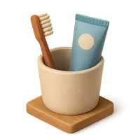 Toothbrush Holder 3D icon