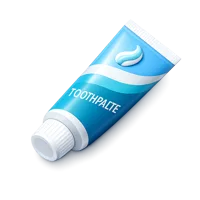 Teal Toothpaste 3D icon