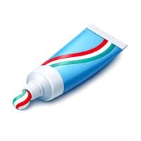Red Toothpaste 3D icon