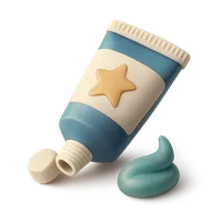 Toothpaste Tube 3D icon