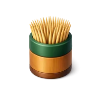 Toothpick Holder 3D icon