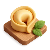 Tortellini 3D icon