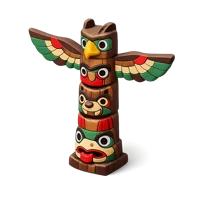 Totem Pole 3D icon