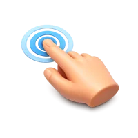 Touch Gesture 3D icon