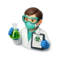 Toxicologist 3D icon