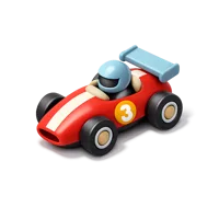 Toy Race Car 3D icon