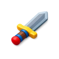 Toy Sword 3D icon