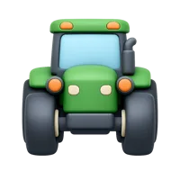 Tractor 3D icon