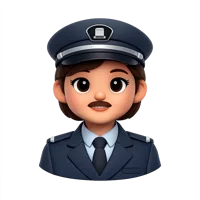 Train Driver Avatar 3D icon
