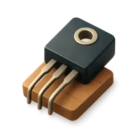 Transistor 3D icon