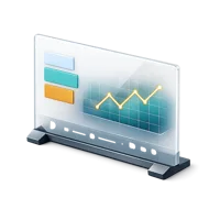 Transparent Display 3D icon
