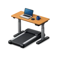 Amber Treadmill Desk 3D icon