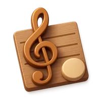 Treble Clef 3D icon