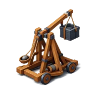 Trebuchet 3D icon