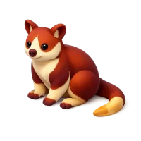 Tree Kangaroo 3D icon