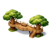 Tree Walkway 3D icon