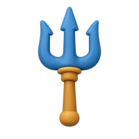 Trident 3D icon