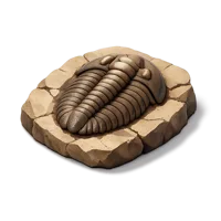 Trilobite Fossil 3D icon