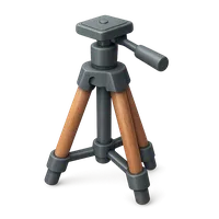 Tripod 3D icon