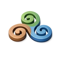 Triskelion 3D icon