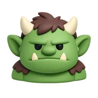 Troll 3D icon