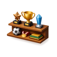 Trophy Shelf 3D icon