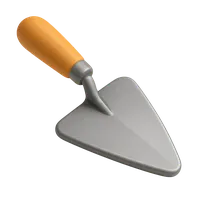 Trowel 3D icon