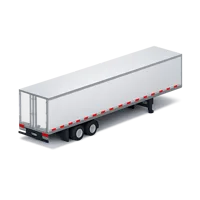 Truck Trailer 3D icon