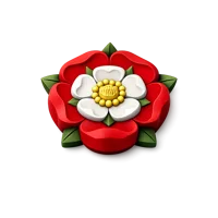 Tudor Rose 3D icon