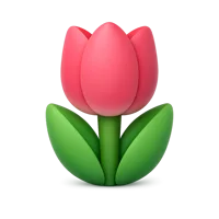 Tulip 3D icon