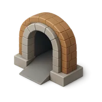 Tunnel 3D icon