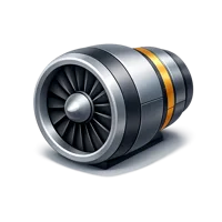 Turbine 3D icon