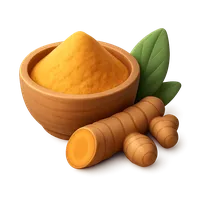Turmeric Healing Powder 3D icon