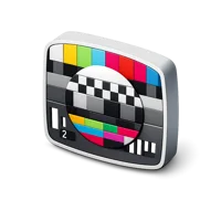 TV Test Pattern 3D icon