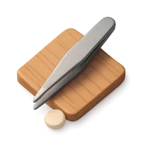 Tweezers 3D icon