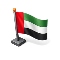 UAE Flag 3D icon