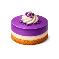 Ube Cheesecake 3D icon
