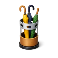 Umbrella Stand 3D icon