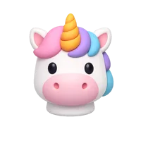 Unicorn 3D icon